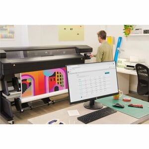 HP Latex 630 Inkjet Large Format Printer - Color - 8 Color(s) - 376.7 ft²/h Color Speed - 1200 x 1200 dpi - Ethernet - Pla