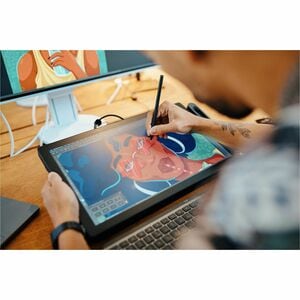 Wacom Cintiq Pro 3D Grafiktablett - 43,2 cm (17 Zoll) LCD 4K - Touchscreen - Multi-Touch-Bildschirm - Kabel - 8192 Druckni
