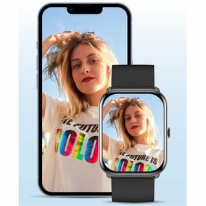 MaxCom FW36 AURUM Smartwatch - 44,60 mm Case Height - 35 mm Case Width - Nero Body Color - Pedometro, Monitor battito card