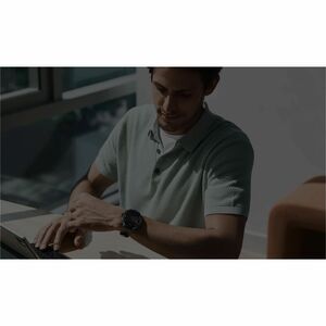 MI Watch 2 Pro Smart Watch - Black Case Color - Black Band Color - Stainless Steel Case Material - Fluoro Rubber Band Mate