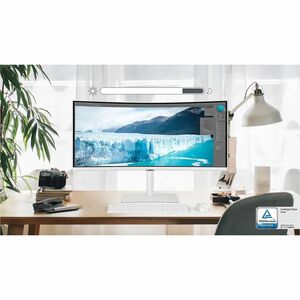 Monitor LED Samsung S34C650TAL 34"" (86.4cm) Clase UWQHD Pantalla curva - 21:9 - Blanco caliente - 34"" (86.4cm) Viewable 