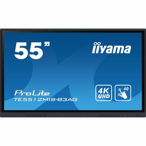 iiyama ProLite TE5512MIS-B3AG 139,7 cm (55 Zoll) 4K UHD LCD Collaboration Display - ARM Cortex A55 - 8 GB - Infrarot (IrDA