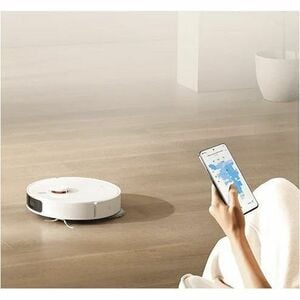 Xiaomi X20+ Robot Vacuum Cleaner - White - 4 L Water Tank Capacity - Brush, Filter, Mop Pad - Carpet - Smart Connect - DC 