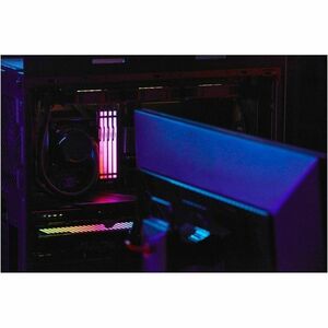 Kingston FURY Beast RAM-Modul - 16 GB (2 x 8GB) - RGB - DDR5-6000/PC5-48000 DDR5 SDRAM - 6000 MHz Single-rank (einfacher S