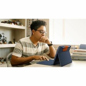 Logitech Rugged Combo 4 Touch Rugged Keyboard/Cover Case (Folio) for 27.7 cm (10.9") Apple iPad (10th Generation) Tablet -