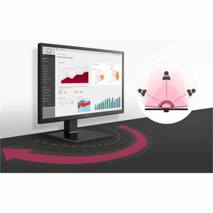 LG 24BP75CP-B 24" Class Webcam Full HD LCD Monitor - 16:9 - 60.5 cm (23.8") Viewable - In-plane Switching (IPS) Technology