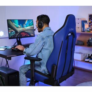 Trust GXT 714B RUYA Gaming-Stuhl - Nylon, Plastik, Holz - Blau