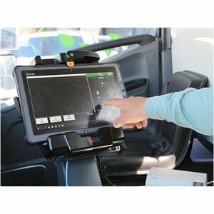 Getac Office Dock Pogo Pin Docking Station for Tablet PC - 2 x USB Type-A Ports - USB Type-A - 1 x HDMI Ports - HDMI - Mic