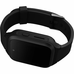 TCL MOVETIME MT40X Smartwatch - 45 mm Case Height - Kinder - Schwarz Body Color - Gummi Band Material - Wireless LAN - 4G 