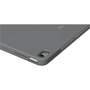 Logitech Combo Touch Tastatur/Cover für 33 cm (13 Zoll) Apple iPad Air 13 (2024) iPad Air - Grau - Plastik Körper - Abrieb