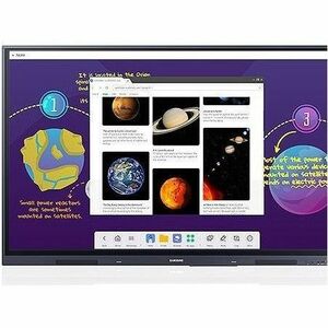 Samsung WA86D 2184,40 mm 4K UHD LCD Collaboration Display - Infrarot (IrDA) - Touchscreen - 3840 x 2160 - 400 cd/m² - 1,20
