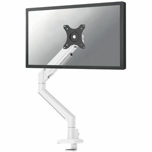 Neomounts NEXT Slim Mounting Arm for Flat Panel Display, Curved Screen Display, Monitor, Display Screen - White - Height A