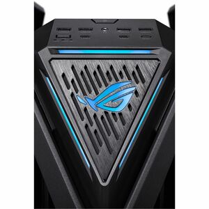 ROG Hyperion GR701 BTF Edition E-ATX computer case motherboard hidden connectors design support 420 mm dual radiator suppo