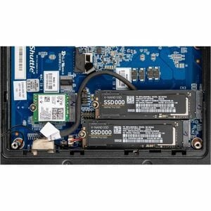 Shuttle XPC slim DS50U3 Barebone System - Slim PC - 1 x Processor Support - 1 Core i3 13th Gen i3-1315U 1.20 GHz Dual-core
