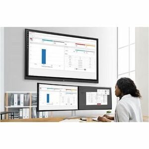 LG CreateBoard 86TR3DK-I 2.18 m (86") 4K UHD LCD Collaboration Display - ARM Cortex A55 - 4 GB - Touchscreen - 16:9 Aspect