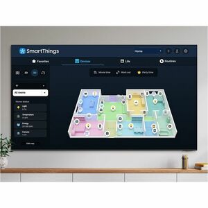 Samsung TV Crystal UHD 4K 50” UE50DU7170UXZT Smart TV Wi-Fi Black 2024, Processore Crystal 4K, 4K Upscaling, Slim Look Des
