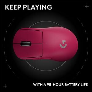 Logitech G PRO X SUPERLIGHT 2 DEX LIGHTSPEED Wireless Gaming Mouse, 60g Pro-Grade Lightweight Mouse With 5 Programmable Bu
