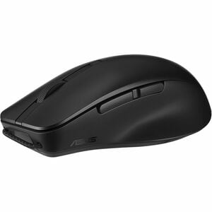 Asus SmartO MD200-SB Mouse - Bluetooth/Radio Frequency - USB - Optical - 6 Button(s) - 6 Programmable Button(s) - Secret B