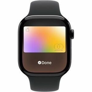 Apple Watch Series 10 Smartwatch - 42 mm Case Height - 36 mm Case Width - Schwarz Case Color - Schwarz Band Color - Alumin