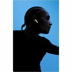 Apple AirPods 4 True Wireless Earbud Stereo Earset - White - Siri - Binaural - In-ear - Bluetooth