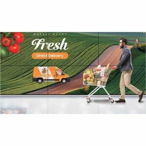 Samsung VH55R-R Digital Signage Display - 55" LCD - In-plane Switching (IPS) Technology - 24 Hours/7 Days Operation - 1920