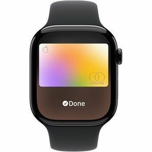Apple Watch Series 10 Smartwatch - 42 mm Case Height - 36 mm Case Width - Schwarz Case Color - Schwarz Band Color - Alumin