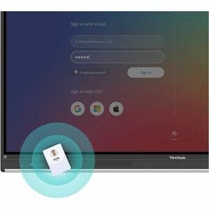 ViewSonic ViewBoard IFP8653 2184,40 mm 4K UHD Collaboration Display - Infrarot (IrDA) - Touchscreen - 3840 x 2160 - 450 cd