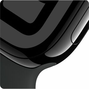Apple Watch Series 10 Smart Watch - 46 mm Case Height - 39 mm Case Width - Jet Black Case Color - Black Band Color - Alumi