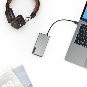 Alogic Fusion MAX USB-Typ C Docking Station für Notebook, Projektor, Tablet, Desktop-PC, Monitor, TV, Smartphone - 100 W -