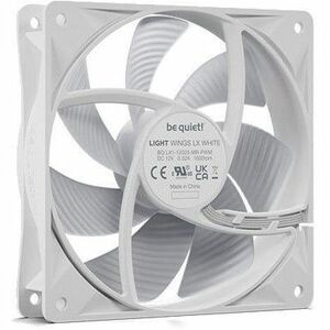 be quiet! LIGHT WINGS LX 120mm PWM 3-Pack White, Ventilator, 12 cm, 1600 RPM, 25,5 dB, 51,5 cfm, 87,5 m³/h