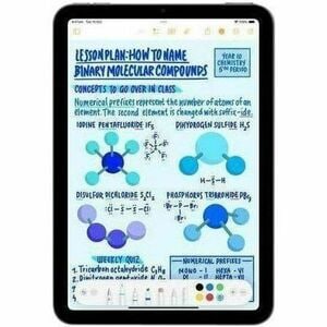 Apple iPad mini (2024) A2995 Tablet - 21.1 cm (8.3") - Apple A17 Pro (3 nm) Hexa-core - 8 GB - 128 GB Storage - 5G - Space
