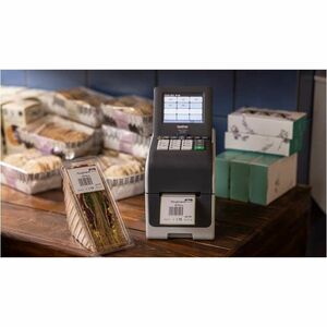 Brother TD-2350D300 Desktop, Retail, Healthcare, Warehouse Direct Thermal Printer - Monochrome - Desktop - Label Print - F
