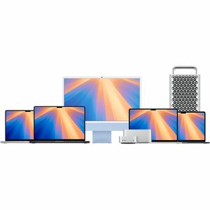 Apple iMac 24-inch with Retina 4.5K display: M4 chip with 10‑core CPU and 10‑core GPU, 24GB, 512GB SSD - Blue. Product typ