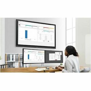 LG CreateBoard 75TR3DK-B Collaboration Display - LCD - ARM Cortex A55 - 4 GB - Infrared (IrDA) - Touchscreen - 16:9 Aspect