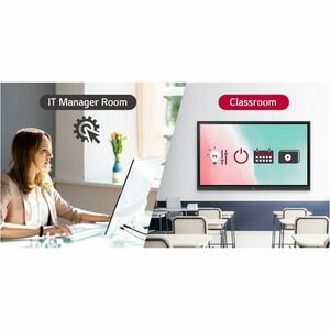 LG CreateBoard 75TR3DK-B 1905 mm 4K UHD LCD Collaboration Display - ARM Cortex A55 - 8 GB - Touchscreen - 16:9 Rapporto di