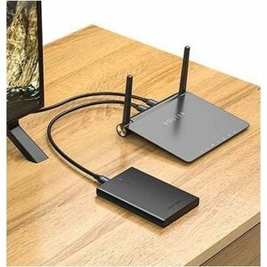 Vention KPBB0 Drive Enclosure SATA/600 - USB 3.1 (Gen 2) Type C Host Interface - UASP Support Portable - Black - 1 x HDD S