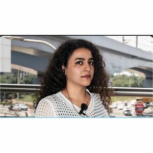 Vention Wireless Microphone for Voice, Recording, Video Recording, Interview Room, Live Streaming, Podcasting, Vlog - Blac