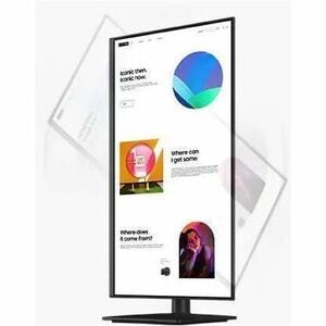 Samsung Essential S4 S27D402GAN 27" Class Full HD LCD Monitor - 16:9 - Black - 27" Viewable - In-plane Switching (IPS) Tec