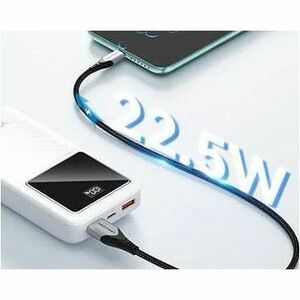 Vention FHL Power Bank - White - For Electric Toothbrush, Smartwatch, Wireless Earphone, Desk Lamp, USB Fan, Smartphone, T