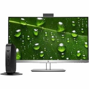 HP Pro t550 Thin Client - Intel Celeron J6412 Quad-Core 2 GHz Prozessor - Intel Chip - 8 GB RAM DDR4 SDRAM - 64 GB Flash-S