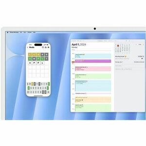 24-inch iMac with Retina 4.5K display: Apple M4 chip with 10‑core CPU and 10‑core GPU, 16GB, 256GB SSD - Silver