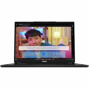 MSI Stealth A18 AI+ Stealth A18 AI+ A3XWIG-009US 18" Copilot+ PC Gaming Notebook - UHD+ - 120 Hz - AMD Ryzen AI 9 HX 370 -