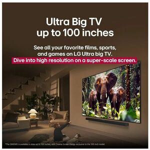 LG QNED85A 100QNED85AU 100.3" Smart LED-LCD TV 2025 - 4K UHDTV - High Dynamic Range (HDR) - HDR10, HLG - QNED MiniLED Back