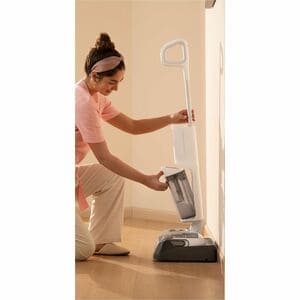 Scopa elettrica Roborock F25 RT senza filo - Bianco, Stainless - 870 mL Capacità serbatoio acqua - Batteria - Batteria ric