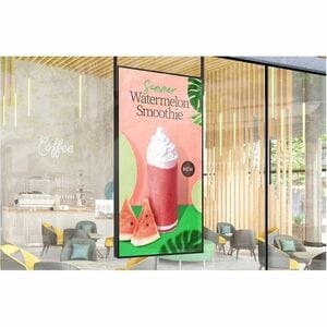 LG 75XS4P Window Facing Display - 75" LCD - In-plane Switching (IPS-M+) Technology - 24 Hours/7 Days Operation - 3840 x 21