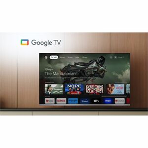 Sharp 50GP6265E 50 Zoll (127 cm) Smart LED-LCD TV 2024 - 4K UHDTV - Hoher Dynamikbereich (High Dynamic Range, HDR) - Silbe