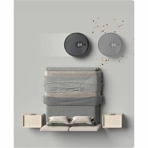 Xiaomi X20 Max Robot Vacuum Cleaner - 430 mL Dust Capacity - 4 L Water Tank Capacity - Brush, Mop Pad, Filter - Battery - 