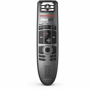 Philips SpeechMike Premium Air SMP4000 Digital Voice Recorder - [Built-in] Microphone, Speaker - Electret Condenser Microp