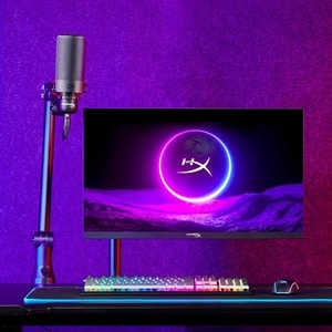 HyperX Condenser Microphone - Black - Cardioid - Shock Mount, Boom Mountable, Stand Mountable - 3-Pin XLR