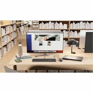 Logitech Signature Slim MK620 Keyboard & Mouse - QWERTY - Pan-Nordic - USB Type C Scissors Cable Keyboard - Keyboard/Keypa